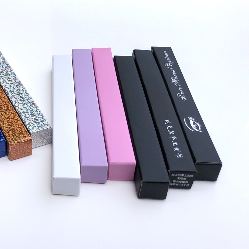 Wedding Package Gold - 1.6*1.6*14.5 cm Zilver/Goud/Roze/Glanzende Eyeliner Verpakking Papier