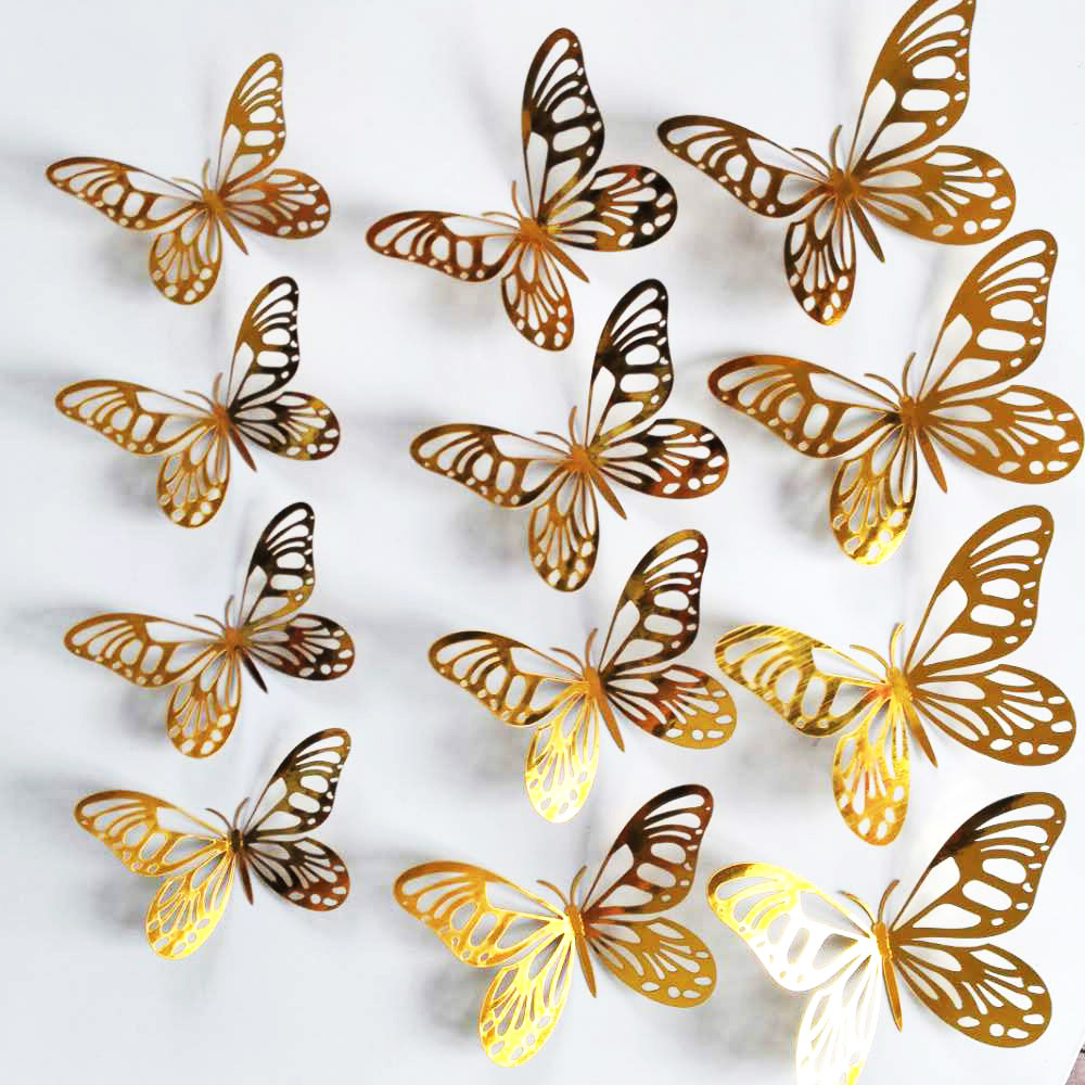 12 stks/set Goud Zilver Holle  - Wedding Package Gold recensie en prijs