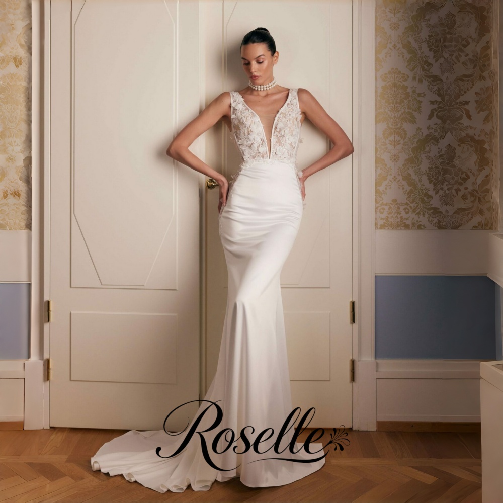 ROSELLE Kant V-hals Zeemeermin - Wedding Qw recensie en prijs