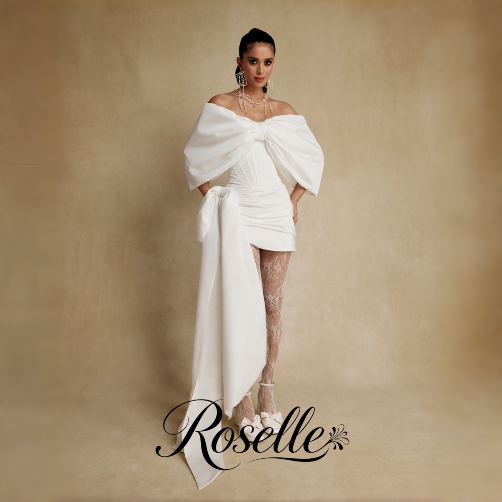 ROSELLE Off-the-shoulder mini- - Wedding Qw recensie en prijs