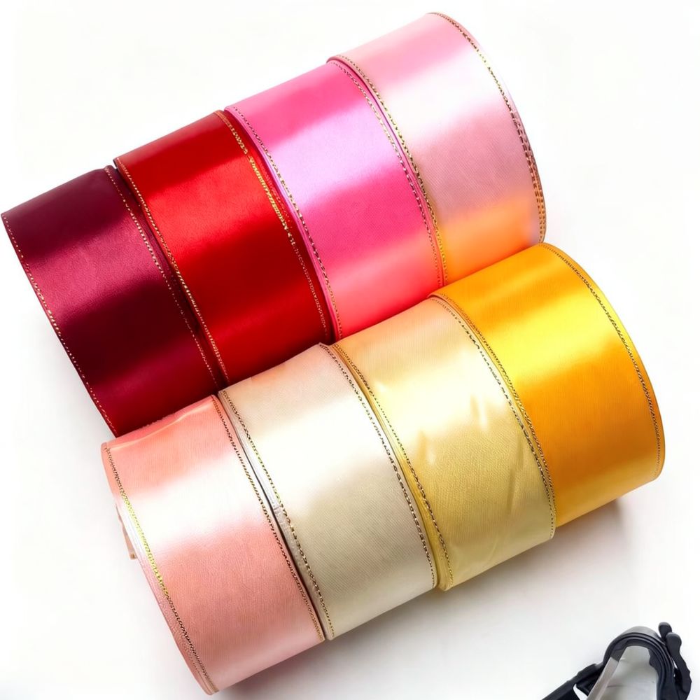 Premium gouden randlint, 4 cm  - Wedding Package Gold recensie en prijs